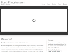 Tablet Screenshot of buschprinceton.com